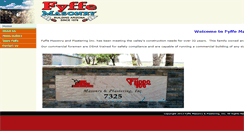 Desktop Screenshot of fyffemasonry.net